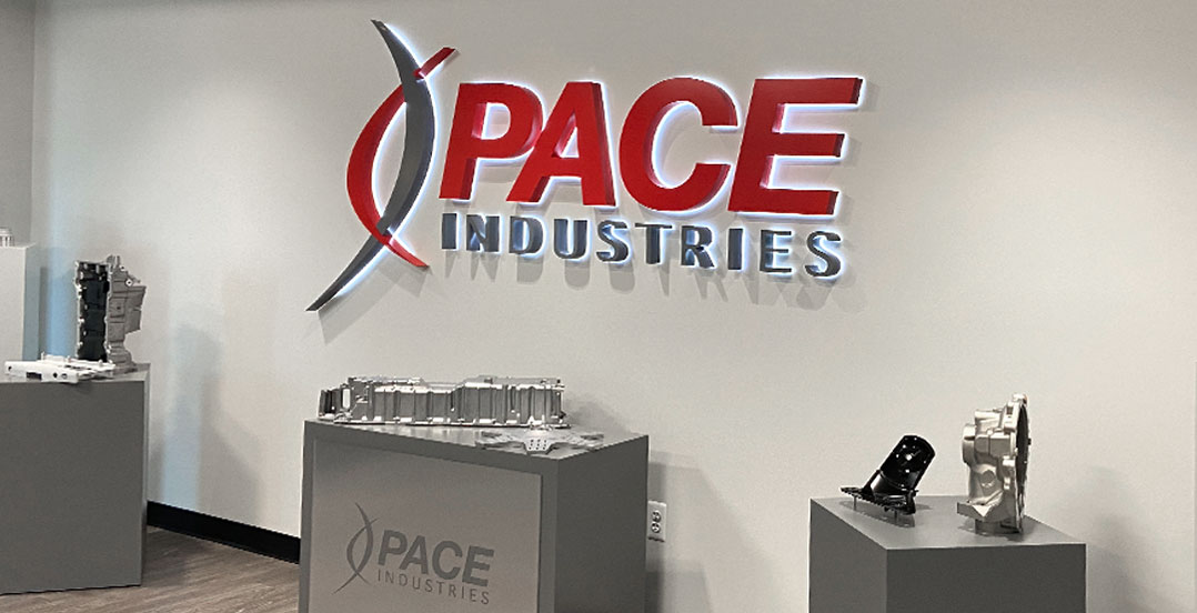 Pace Novi Logo Illuminated Sign